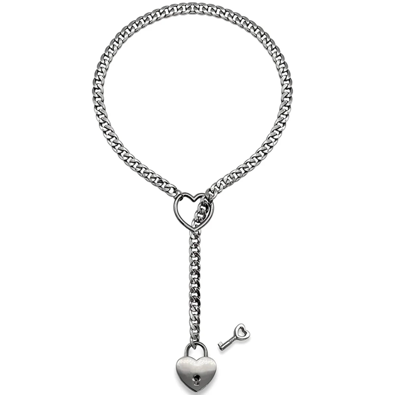 Sliding chain necklace