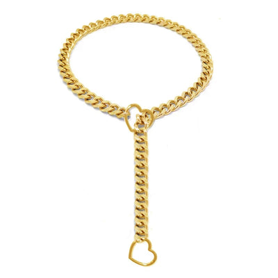 Sliding chain necklace