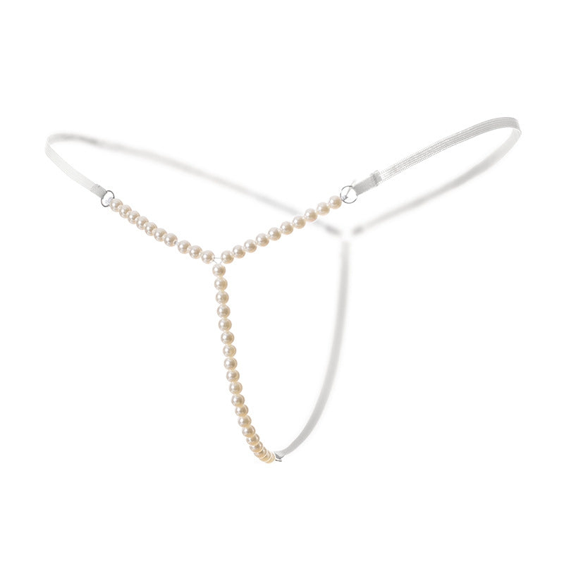 Pearl string thong