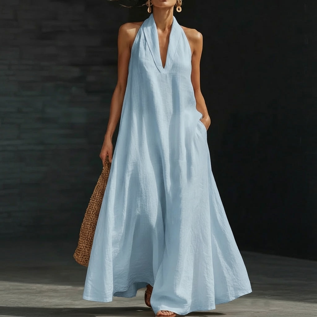 LunaMuse™ Elegant Wide Leg Jumpsuit