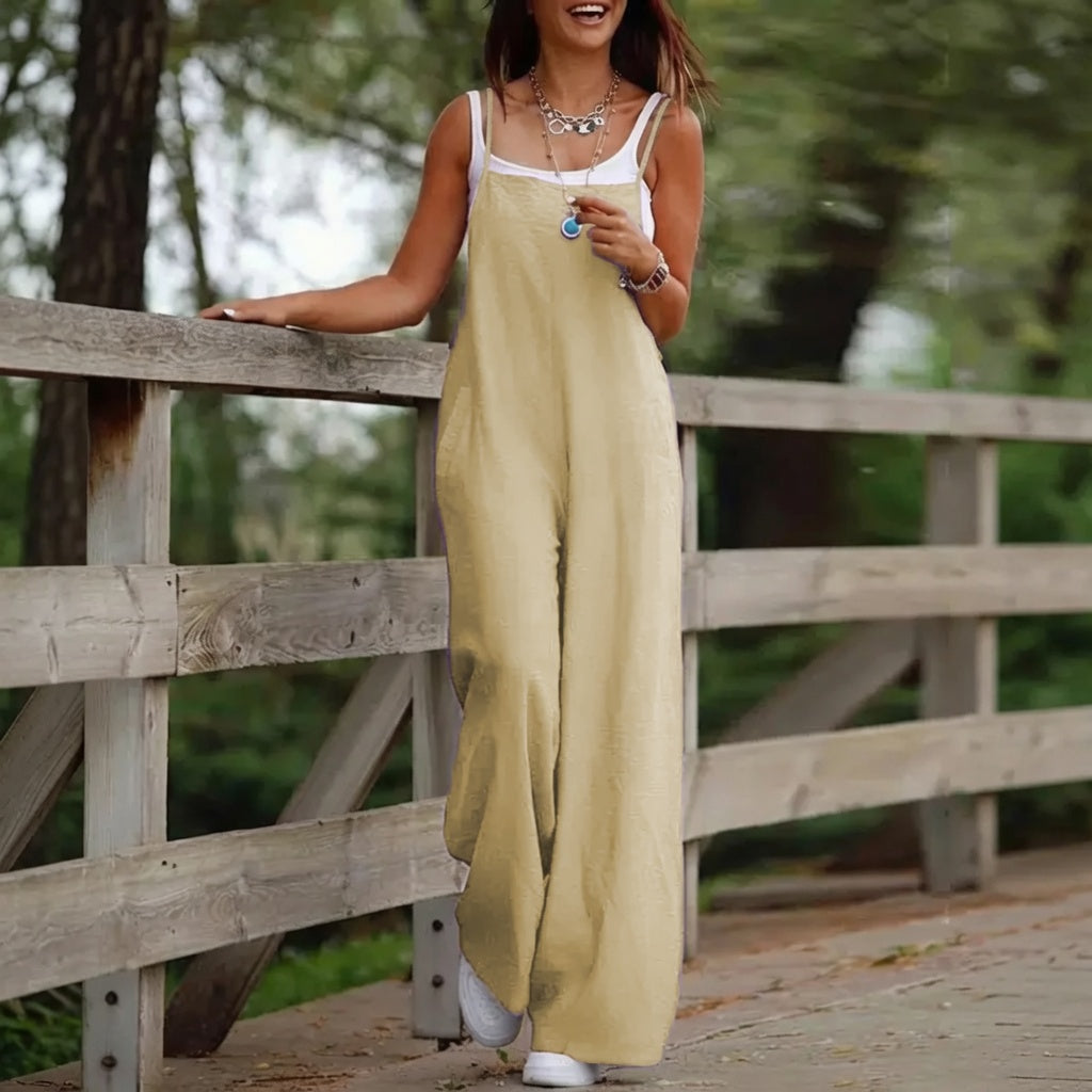 Luna Flow Wide-Leg Jumpsuit