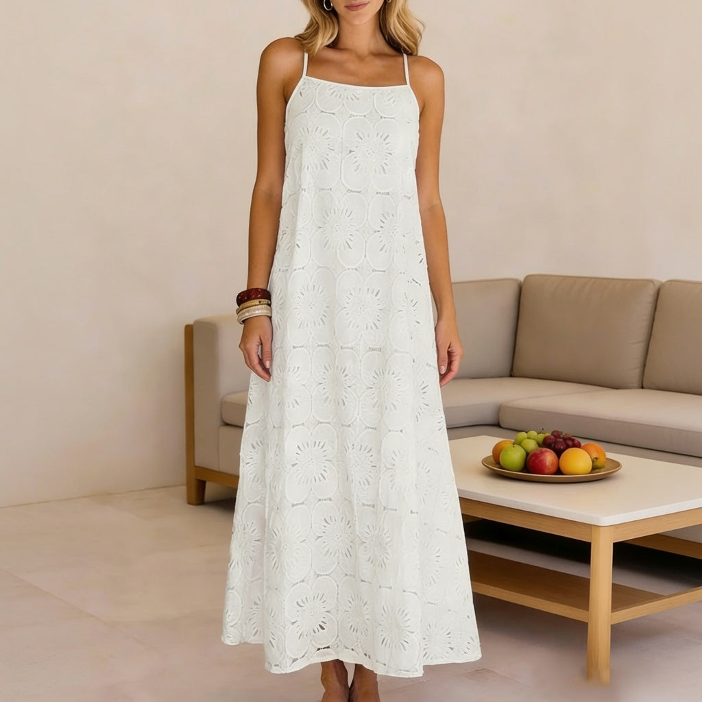 LunaFlow™ Boho Maxi Dress