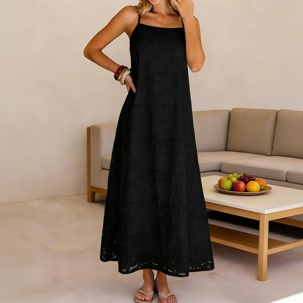 LunaFlow™ Boho Maxi Dress