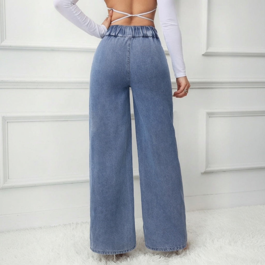 Luna Flow High Waist Wide Leg Jeans ⭐