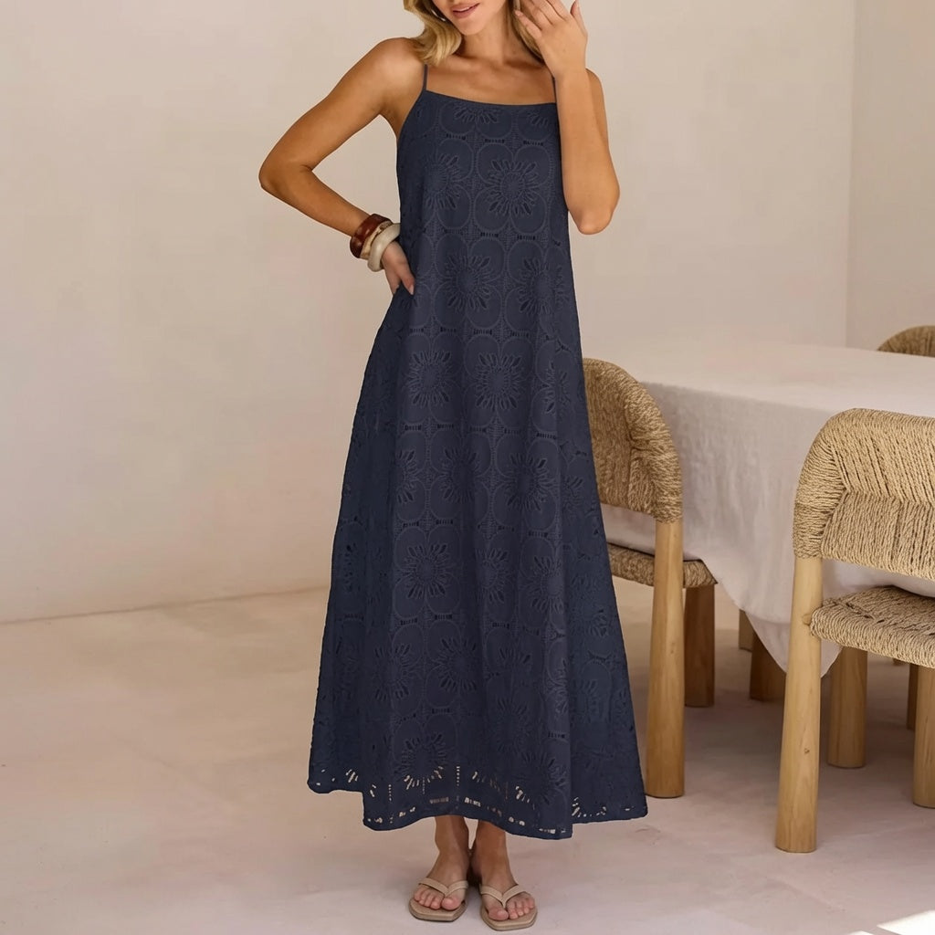 LunaFlow™ Boho Maxi Dress