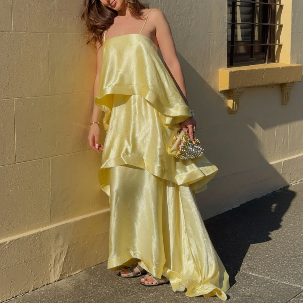 LunaMuse™ Ruffle Tiered Maxi Dress