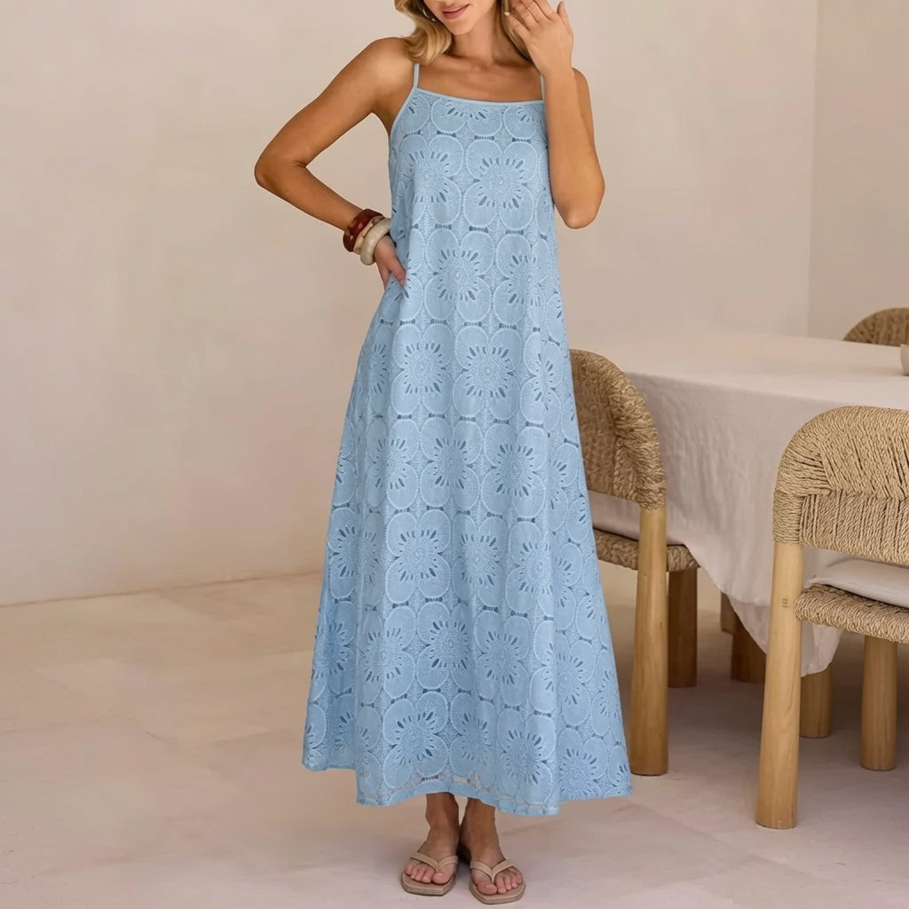 LunaFlow™ Boho Maxi Dress