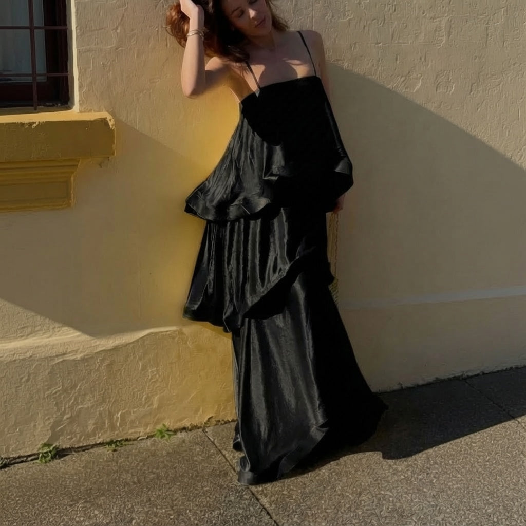 LunaMuse™ Ruffle Tiered Maxi Dress