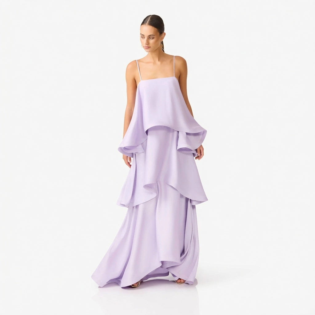 LunaMuse™ Ruffle Tiered Maxi Dress