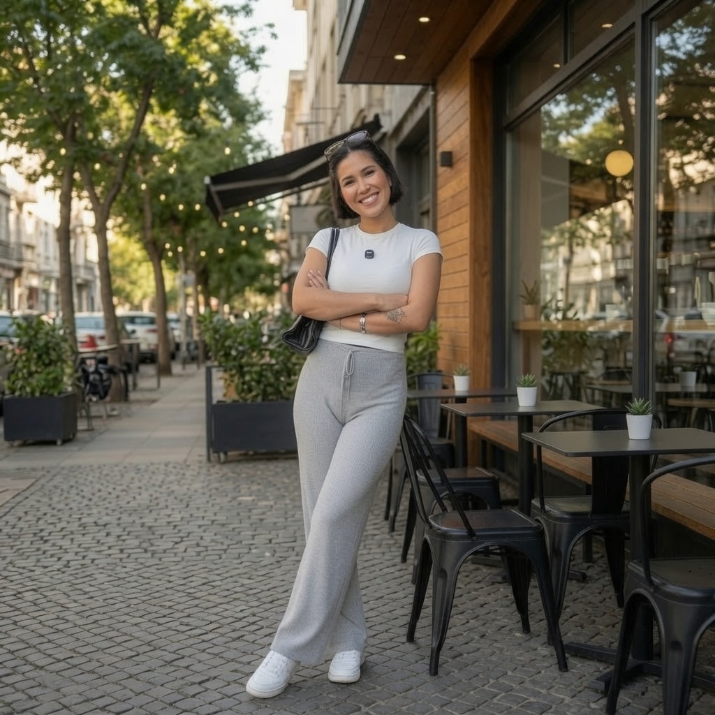 LunaEase™ High Waist Wide Leg Pants
