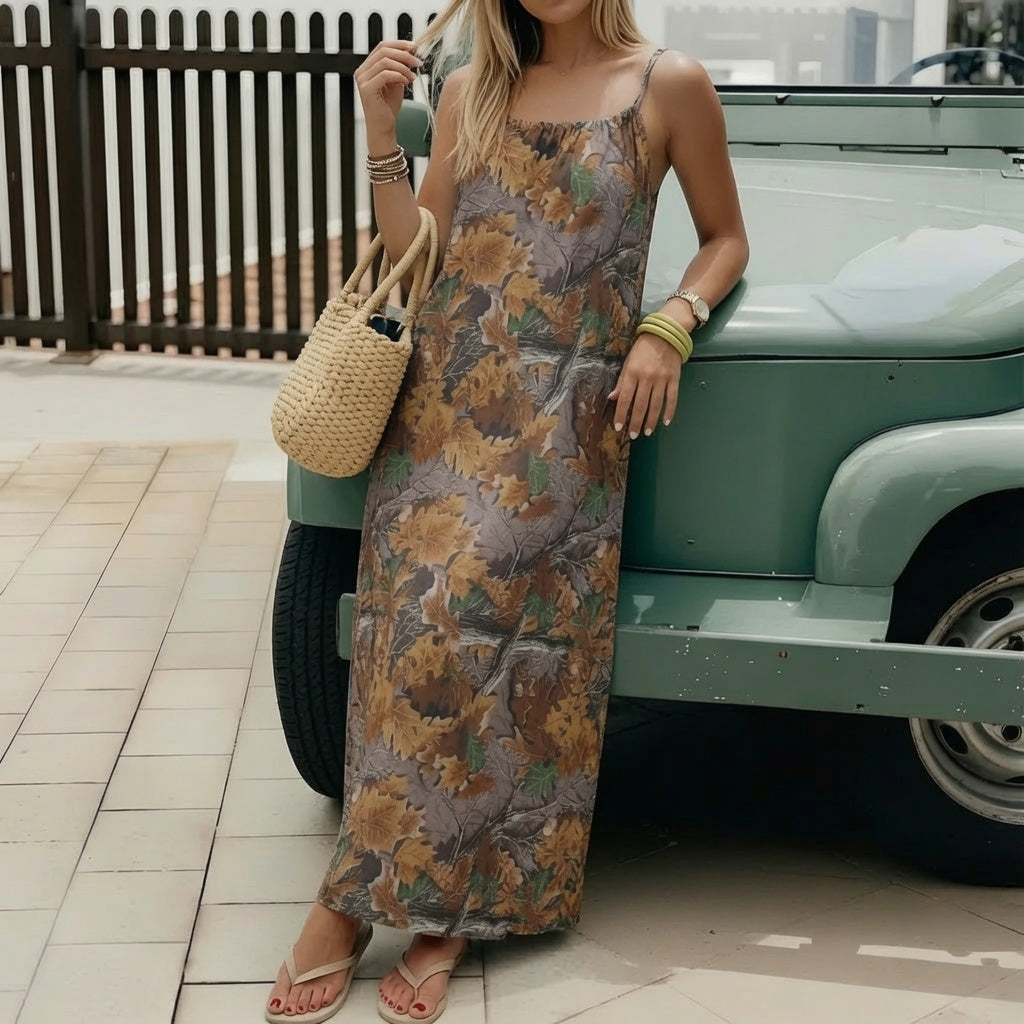 Isla Boho Floral Maxi Dress