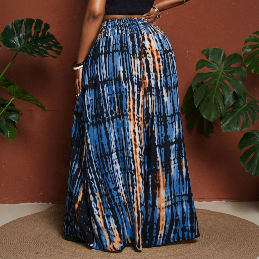 LunaMuse™ High Waist Boho Pants