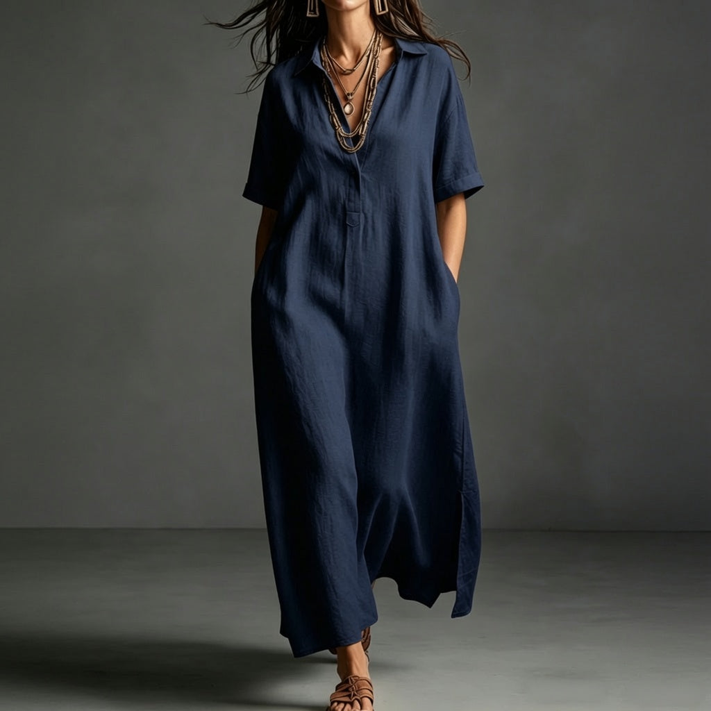LunaFlow™ Casual Maxi Dress
