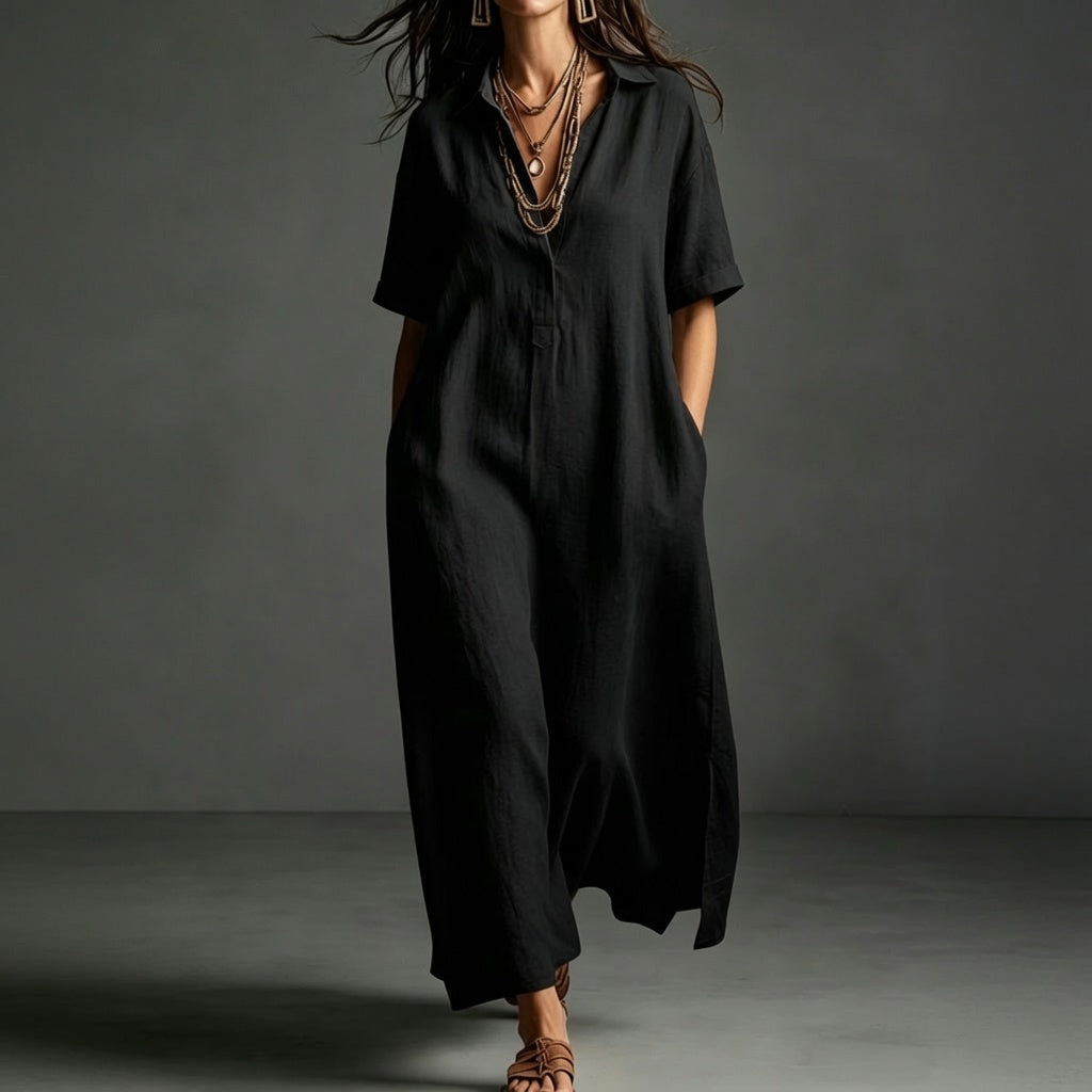 LunaFlow™ Casual Maxi Dress
