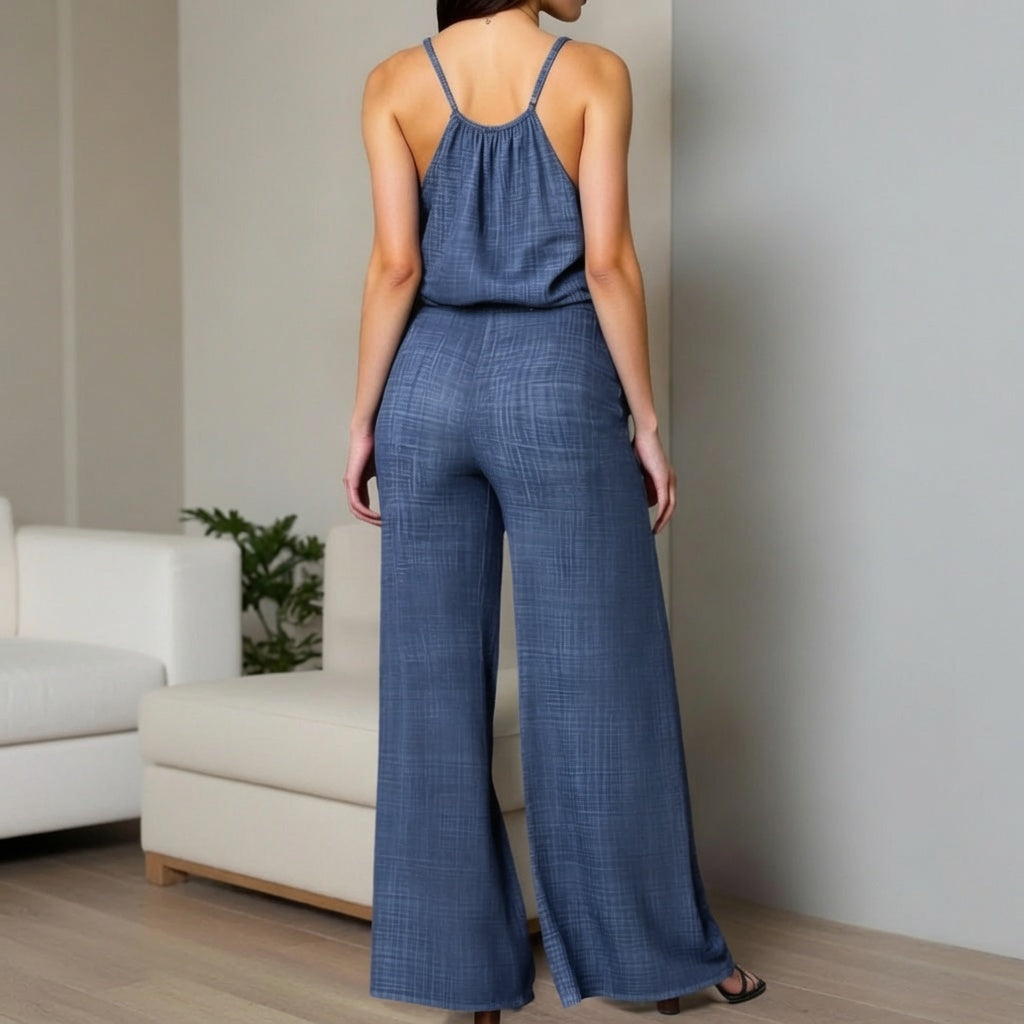 Luna Ease™ Wide Leg Jumpsuit
