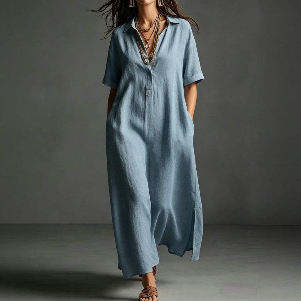 LunaFlow™ Casual Maxi Dress