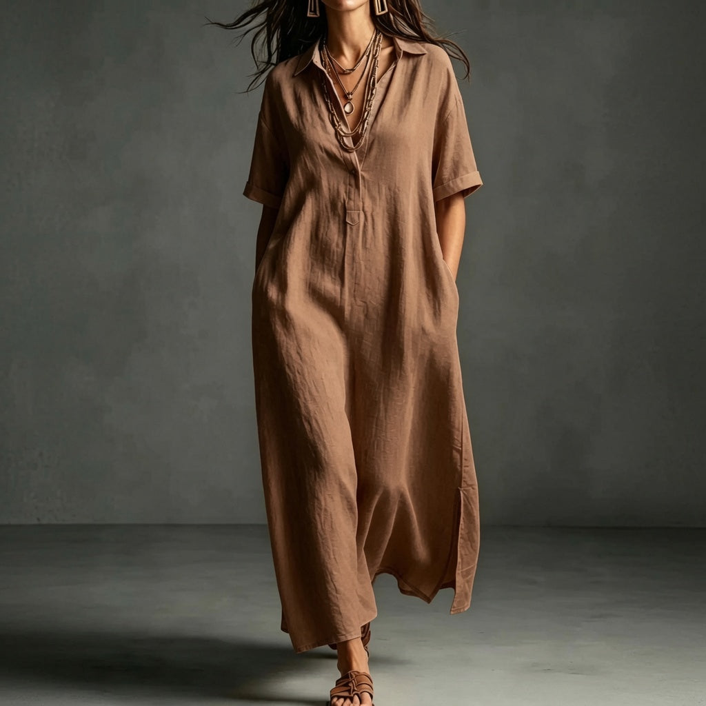 LunaFlow™ Casual Maxi Dress