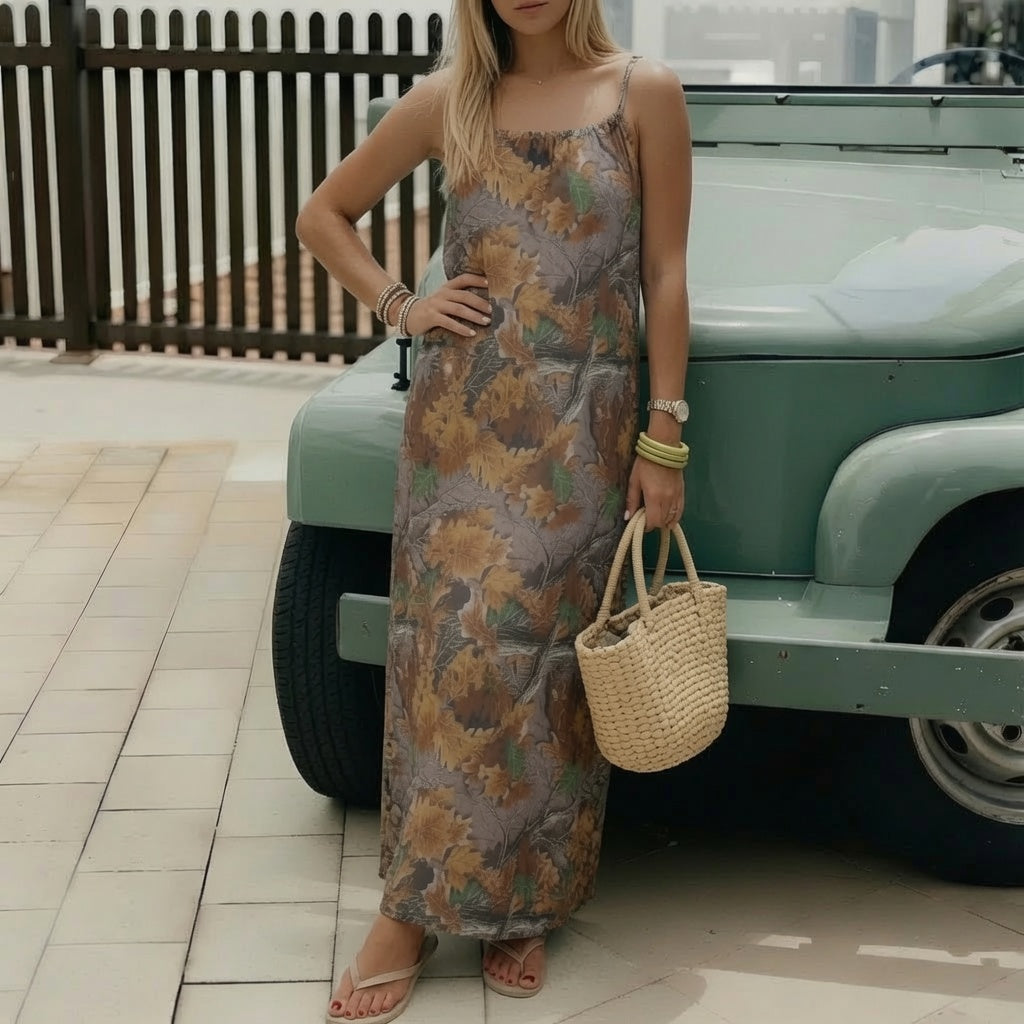 Isla Boho Floral Maxi Dress