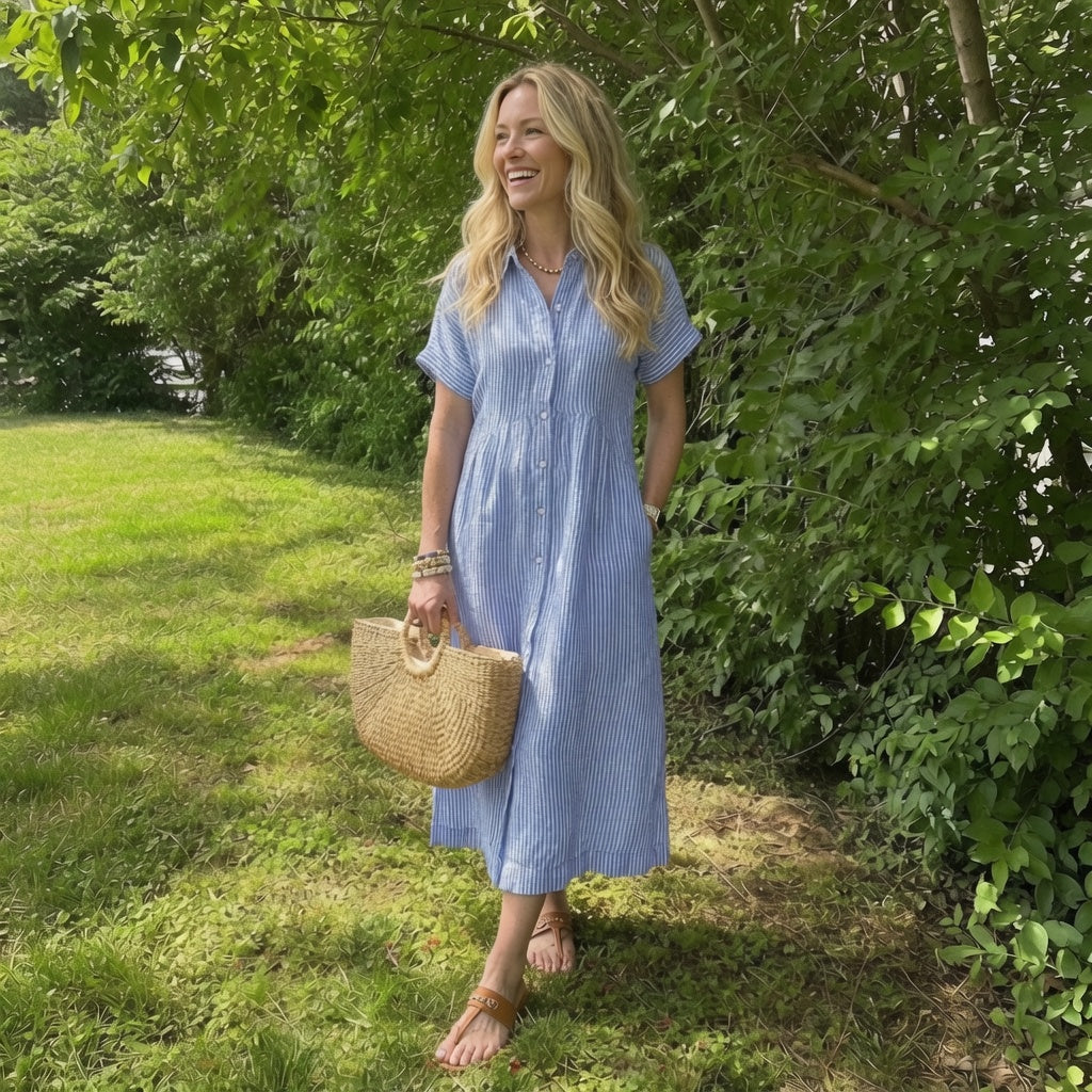Luna™ Boho Flowy Maxi Dress