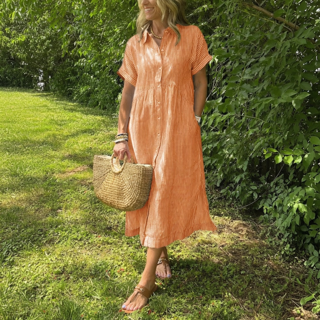 Luna™ Boho Flowy Maxi Dress