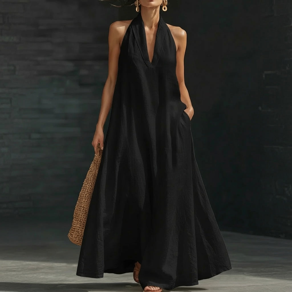 LunaMuse™ Elegant Wide Leg Jumpsuit