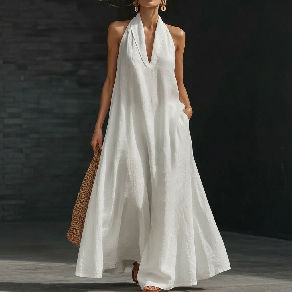 LunaMuse™ Elegant Wide Leg Jumpsuit