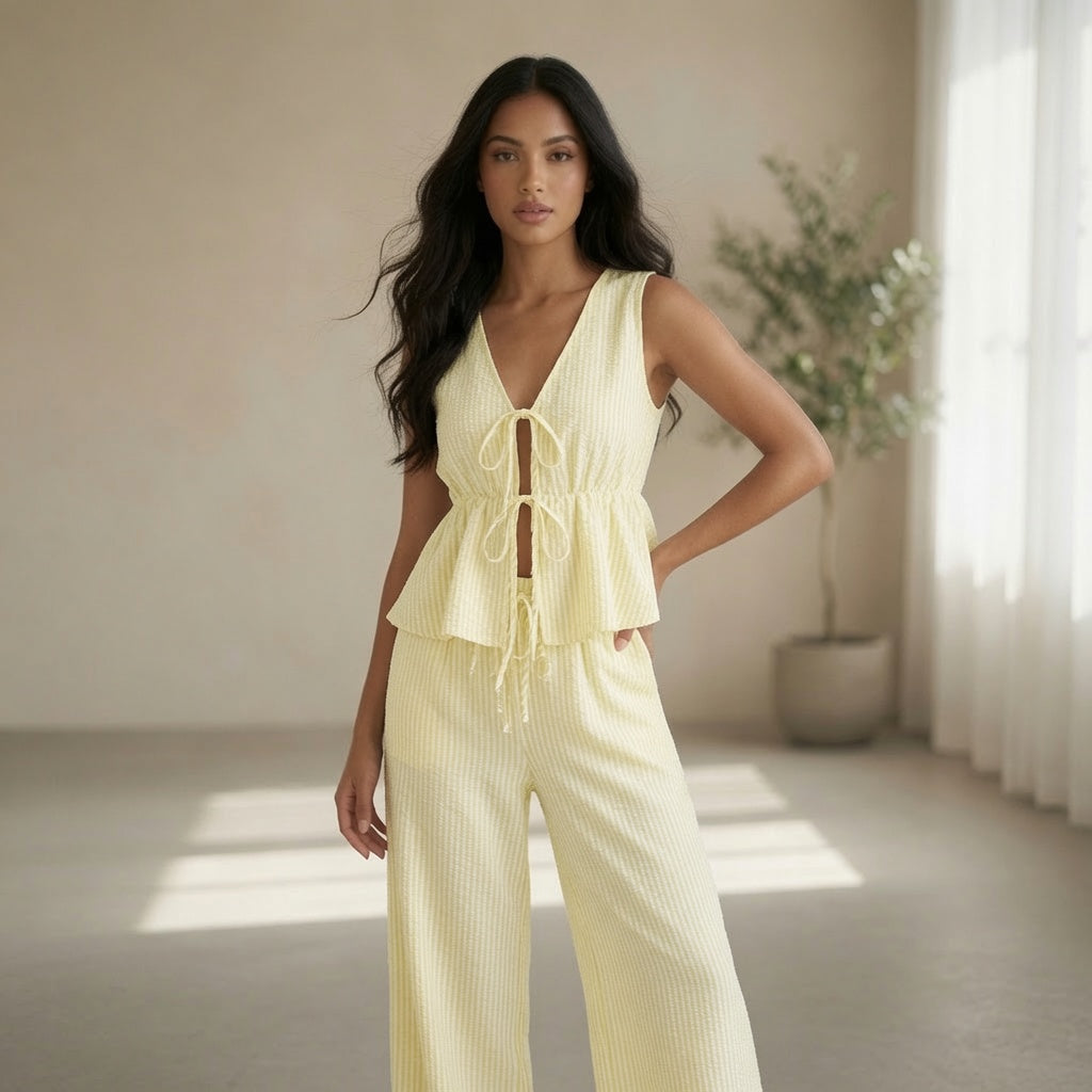 LunaFlow™ Wide Leg Two Piece Set