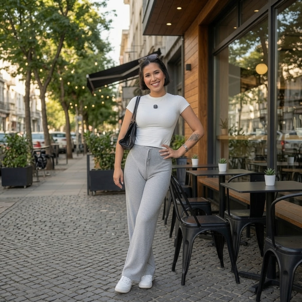 LunaEase™ High Waist Wide Leg Pants